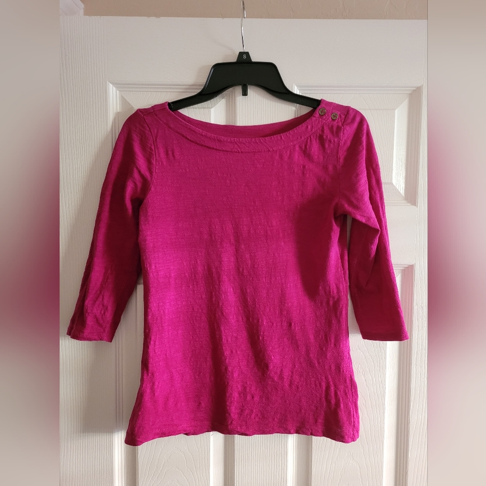 Gorgeous LOFT Boatneck Top! Size XS
